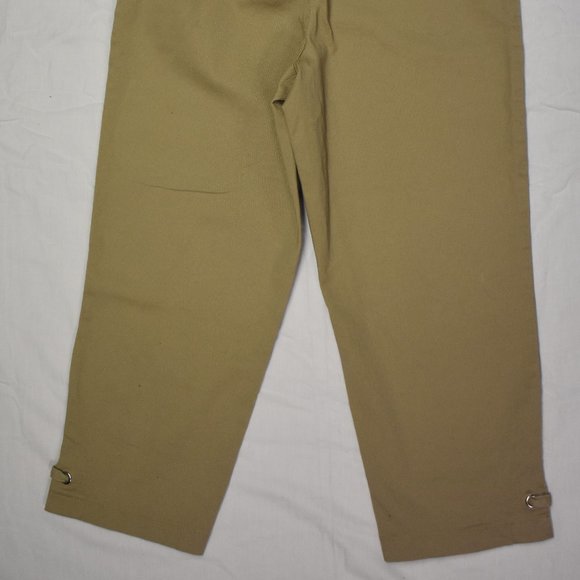 Croft & Barrow Embellished Hem Pull-On Crop Jeans-NWT - Picture 4 of 5